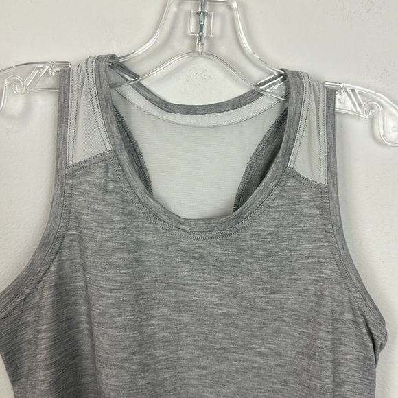 Athleta Girl Comeback Tank Top Grey Heather Sz XS/6 - Picture 3 of 8